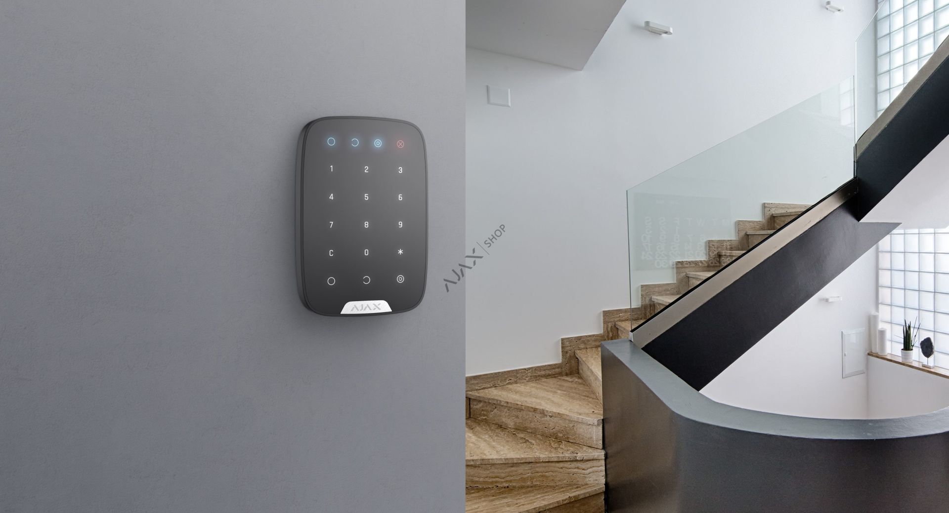 AJAX KeyPad Kablosuz Şifreli Keypad