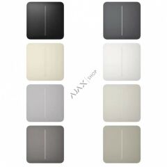 AJAX LightSwitch SoloButton 2 Lamba Yönetebilen Temassız Akıllı Anahtar