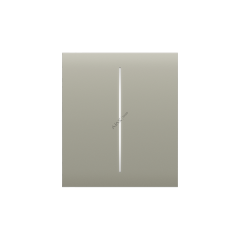 AJAX LightSwitch CenterButton Çerçeve Uyumlu Ortaya Montajlı 2 Lamba Yönetebilen Temassız Akıllı Anahtar