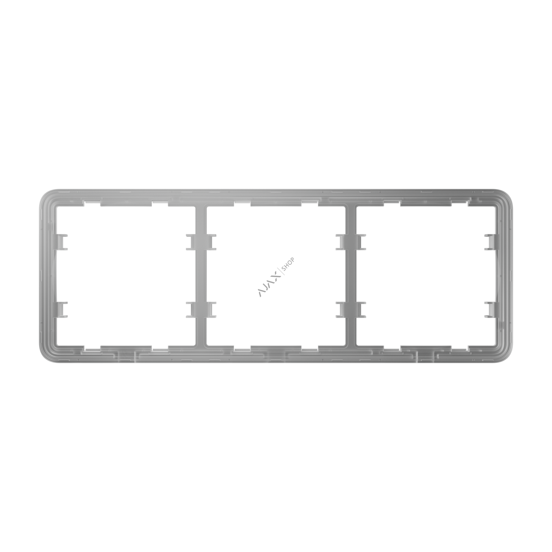 AJAX Frame Akıllı Işık Butonları ve Akıllı Prizler için 3'lü Çerçeve