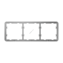 AJAX Frame Akıllı Işık Butonları ve Akıllı Prizler için 3'lü Çerçeve