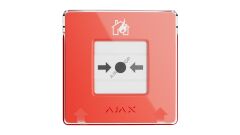 AJAX ManualCallPoint (Red) Kablosuz Yangın Alarm Butonu