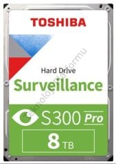 TOSHIBA MD10ADA800V 8TB 7200RPM 512MB Sata3 S300 Pro 7/24 Güvenlik Diski