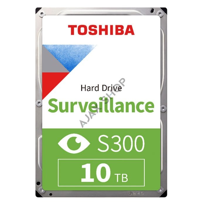 TOSHIBA MD10ADA10TV 10TB 7200RPM 512MB Sata3 S300 Pro 7/24 Güvenlik Diski