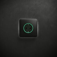 AJAX Outlet Type F SoloCover Güç Tüketimi Monitörlü Akıllı Priz Kapağı Tekli Kullanım