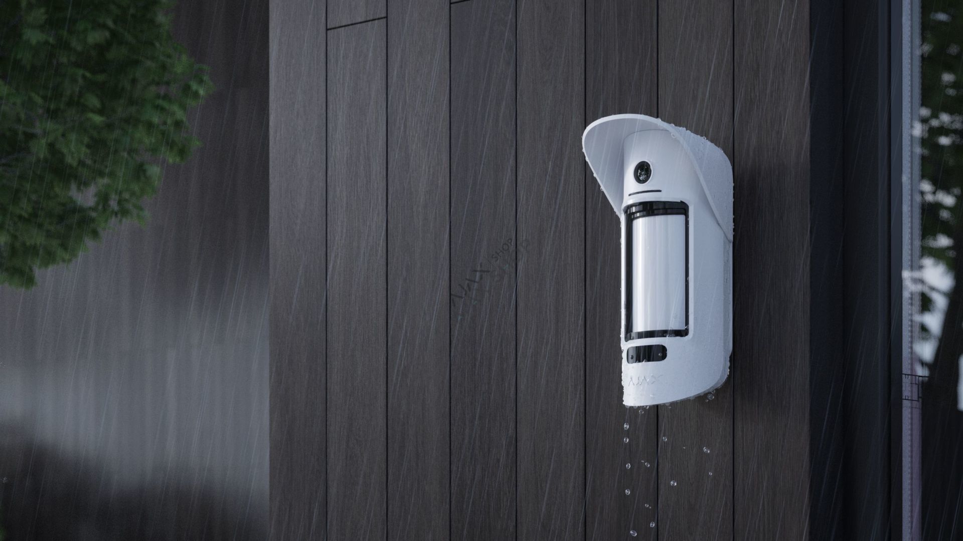 AJAX MotionCam Outdoor (PhOD) ﻿Kablosuz Kameralı Hareket PIR Dedektörü Dış Ortam (Uzaktan Resim Çekme)