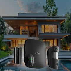 AJAX StarterKit Cam Plus Kablosuz Kameralı Dedektörlü Alarm Seti