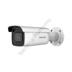 Hikvision DS-2CD2643G2-IZS Hikvision 4MP Motorize Lensli 60m IR Aydınlatma PoE IP67 IP Bullet Kamera (AcuSense)