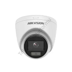 Hikvision DS-2CD1327G2-LIUF Hikvision 2MP Sabit Lensli 30m IR Aydınlatma Dahili Mikrofonlu PoE IP67 IP Dome Kamera (ColorVu)
