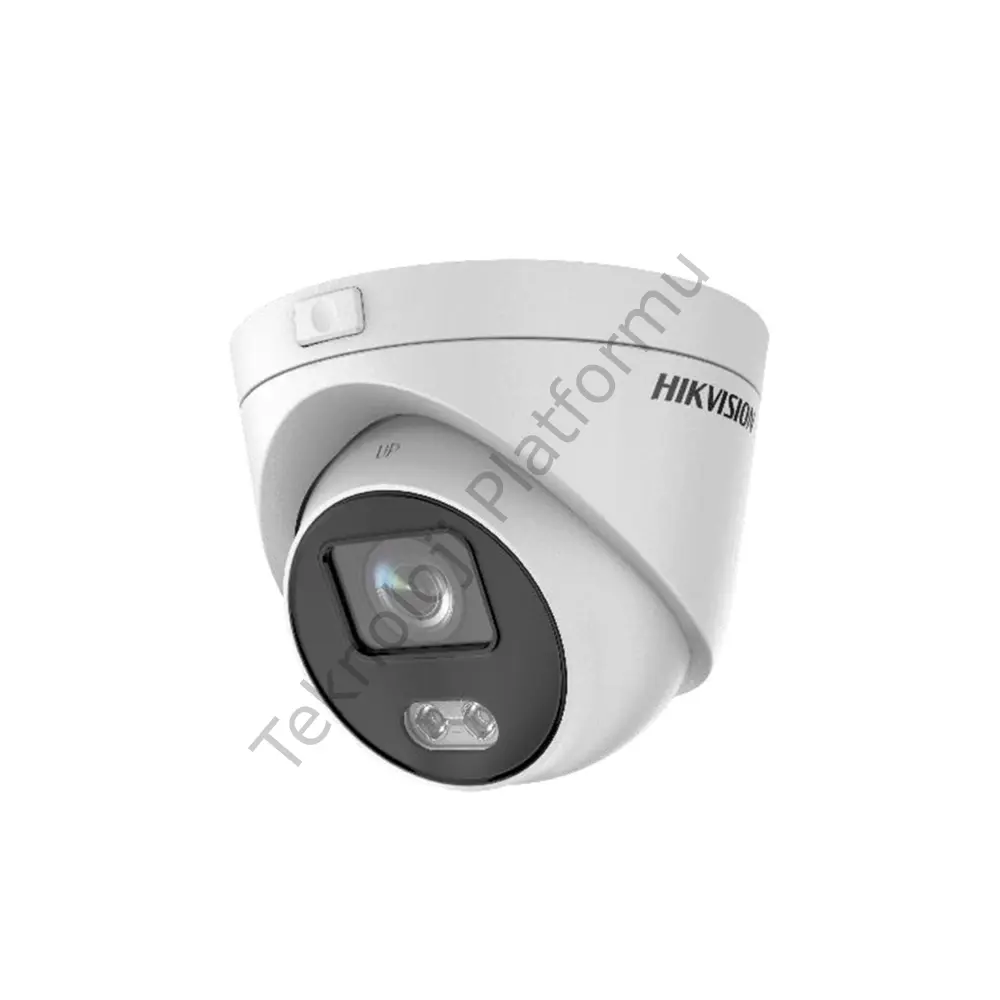 Hikvision DS-2CD2347G2-L 4MP Sabit Lensli 30m IR Aydınlatma PoE IP67 IP Dome Kamera (ColorVu)