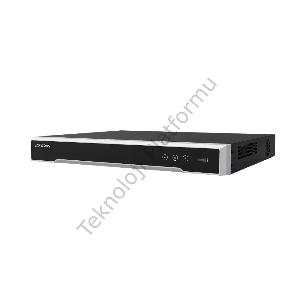 Hikvision DS-7616NI-Q2/16P Hikvision 16 Kanal 2 Sata Girişli Hdmı ve Vga Çıkışlı Metal Kasa 16 Port PoE'li NVR Kayıt Cihazı