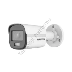 Hikvision DS-2CE10DF0T-PF Hikvision 2MP Sabit Lensli 20m IR Aydınlatma IP67 Analog HD Bullet Kamera (ColorVu)