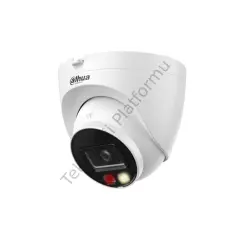 Dahua IPC‐HDW2449T‐S‐IL‐0280B Dahua 4MP Sabit Lensli 30m IR Aydınlatma Dahili Mikrofonlu PoE IP67 IP Dome Kamera (Smart Dual Light - WizSense)