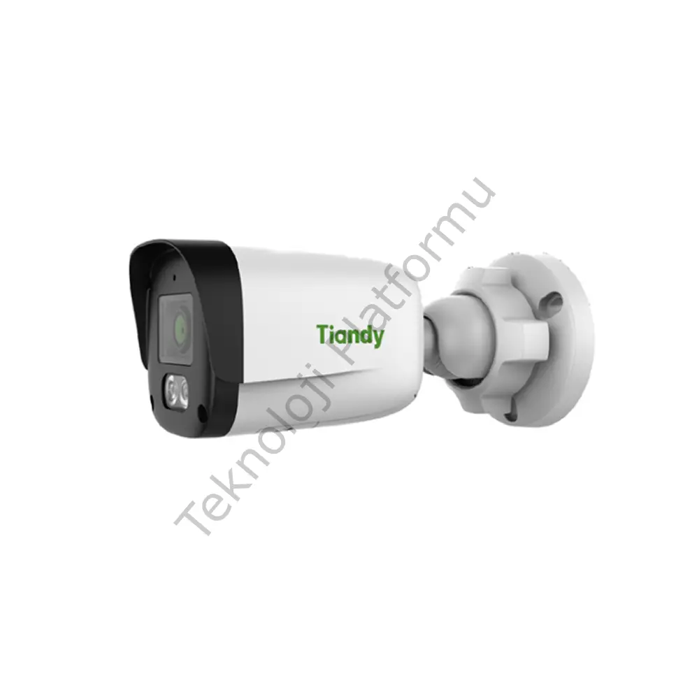 Tiandy TC-C34QN I5W/WIFI/Eu/2.8mm/V4.0 Tiandy 4MP 2.8mm Sabit Lensli 50m IR Aydınlatma Dahili Mikrofonlu PoE IP67 IP Bullet Kamera (Color Maker - Wi-Fi)
