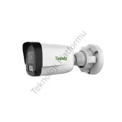 Tiandy TC-C34QN I5W/WIFI/Eu/4.0mm/V4.0 Tiandy 4MP 4mm Sabit Lensli 50m IR Aydınlatma Dahili Mikrofonlu PoE IP67 IP Bullet Kamera (Color Maker - Wi-Fi)