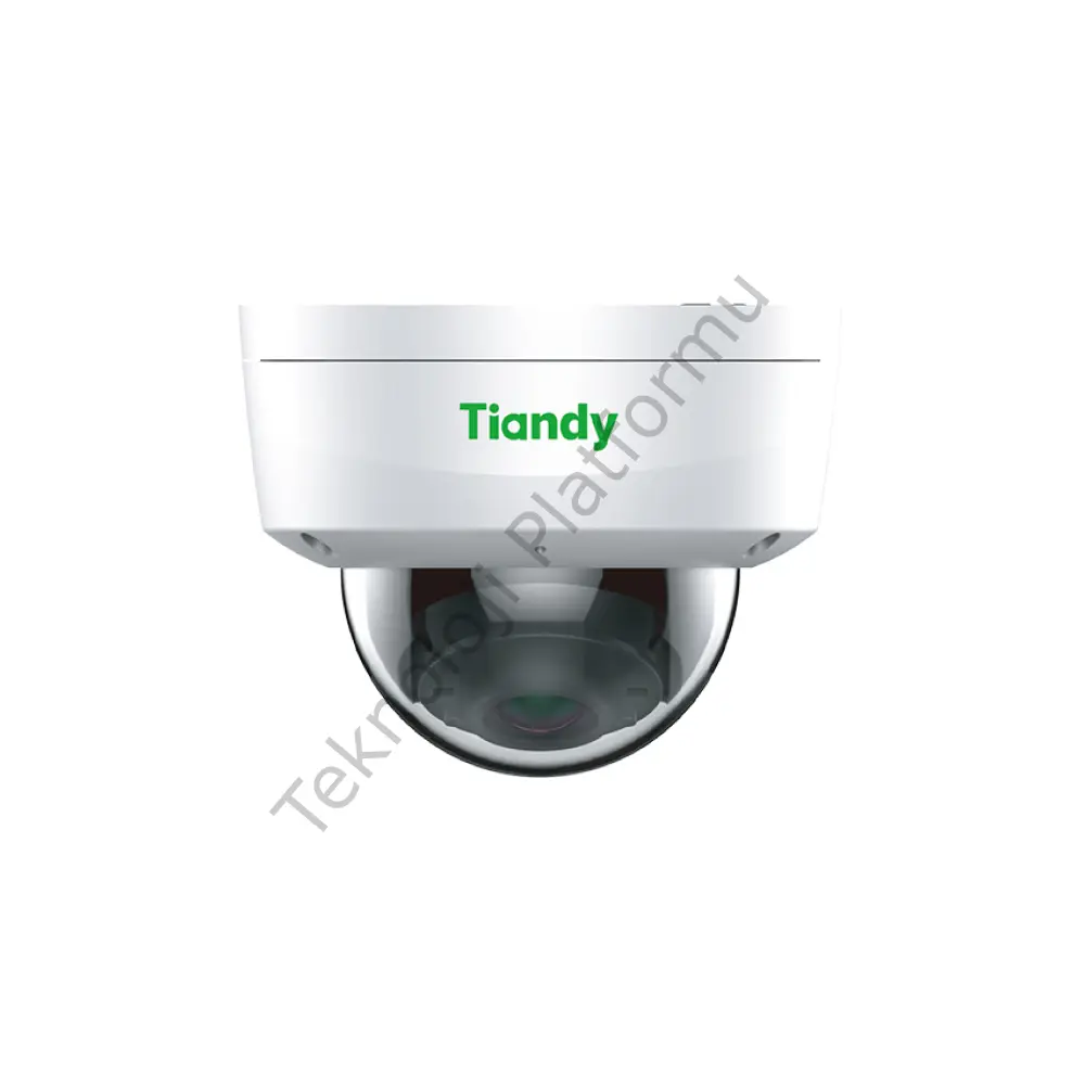 Tiandy TC-C32KS I3/E/Y/C/SD/2.8mm/V4.2 Tiandy 2MP 2.8mm Sabit Lensli 30m IR Aydınlatma Dahili Mikrofonlu PoE IP67-IK10 IP Dome Kamera (Starlight)